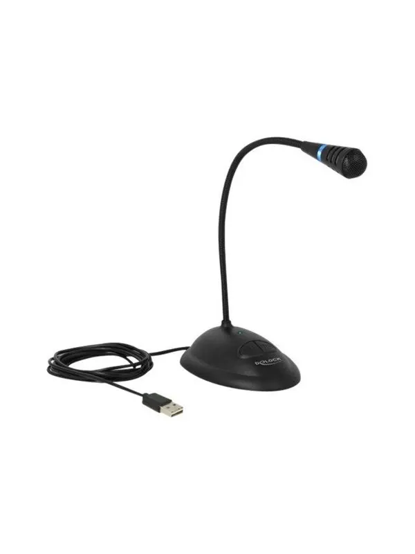 DeLOCK USB Gooseneck Microphone