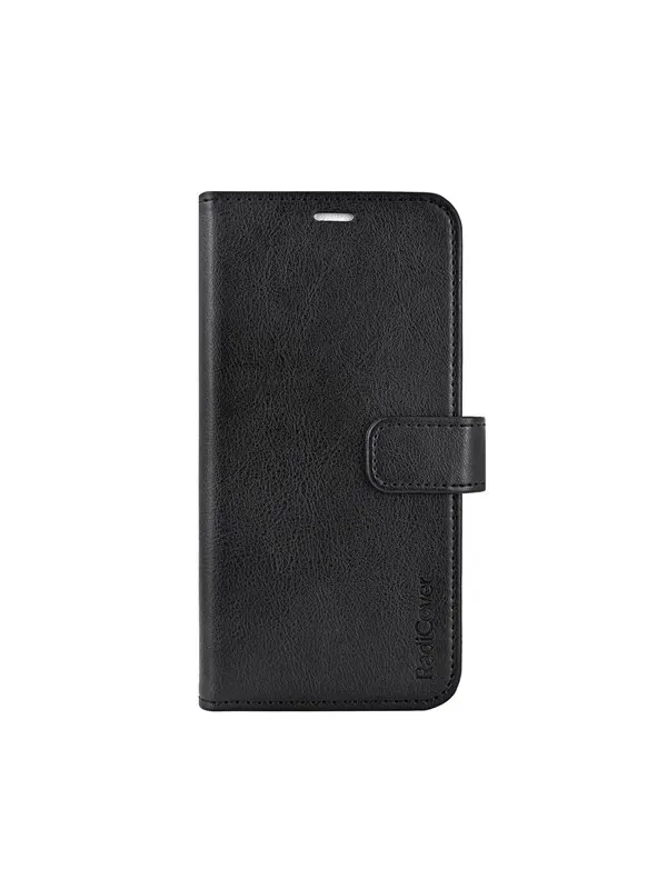 Radicover Wallet Case Anti-Radiation 3 Card RFID Black - iPhone 16 Pro