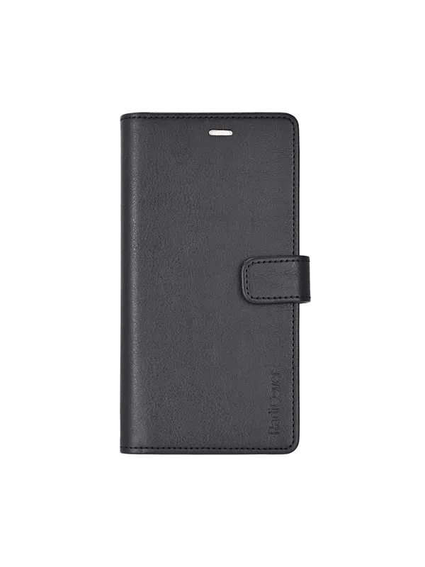 Radicover Phone Case Samsung S25 5G Flipcover Anti Radi RFID 3 Card Black PU