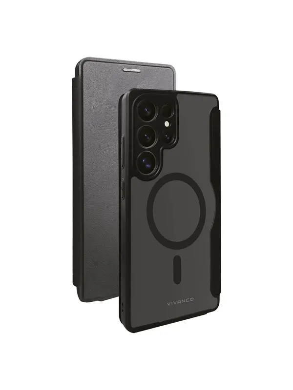 Vivanco Mag Wallet Samsung Galaxy S25 Ultra Black
