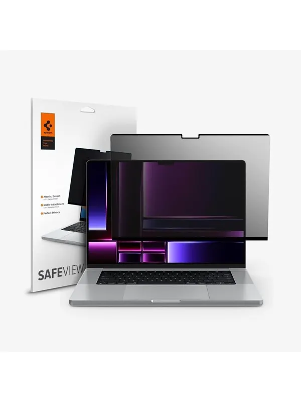 Spigen SafeView 1 Pack - MacBook Pro 16" M4 2024/M3 2023/ M2 2023/M1 2021