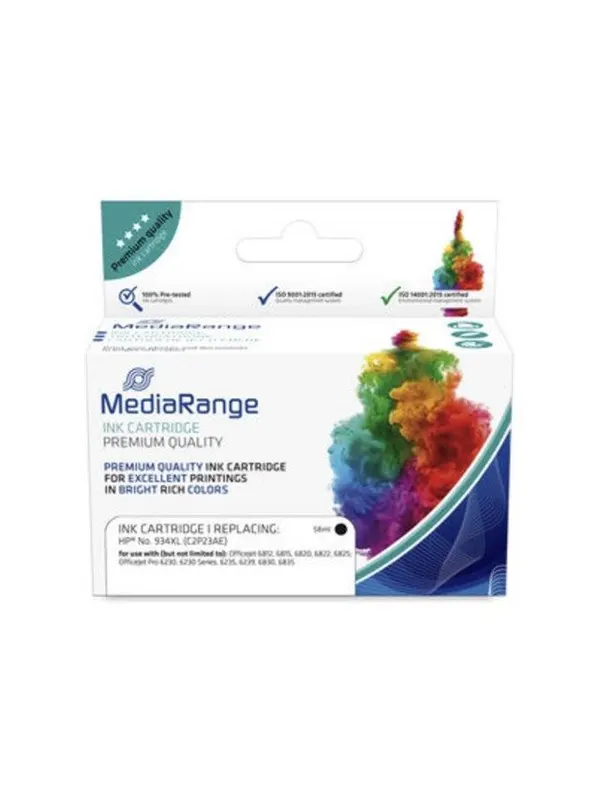 MediaRange - black - compatible - ink cartridge (alternative for: HP C2P23AE)