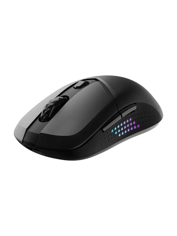 MSI VERSA 300 ELITE - mouse - 2.4 GHz Bluetooth 5.3 USB - Mouse - Optic - 6 knappar - Svart