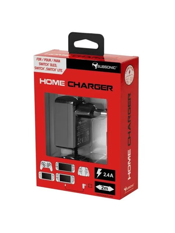 Subsonic Home Charger for Nintendo Switch
