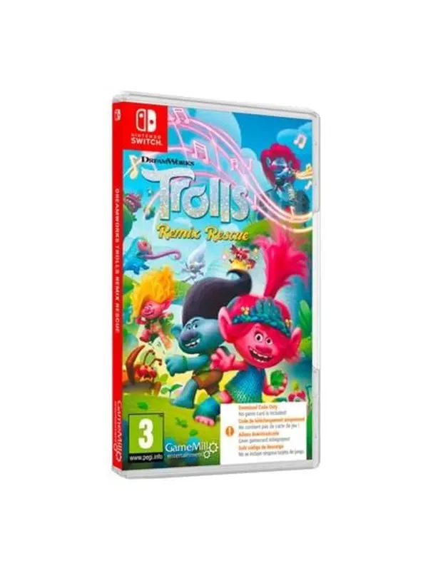 DreamWorks Trolls Remix Rescue (Code in a Box) - Nintendo Switch - Plattformsspelare