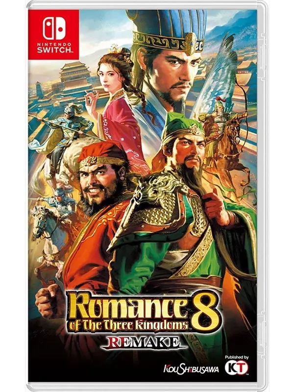 Romance of The Three Kingdoms 8 Remake - Nintendo Switch - Turn-based