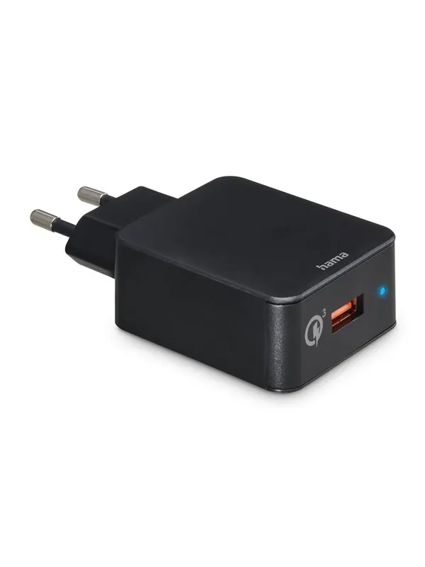 Hama Fast Charger 1x USB-A Qualcomm 19.5W Black