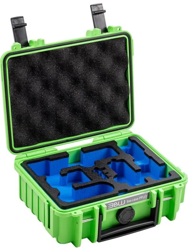 B&amp;W International Case Type 500 for DJI Osmo Pocket 3 (Lime)