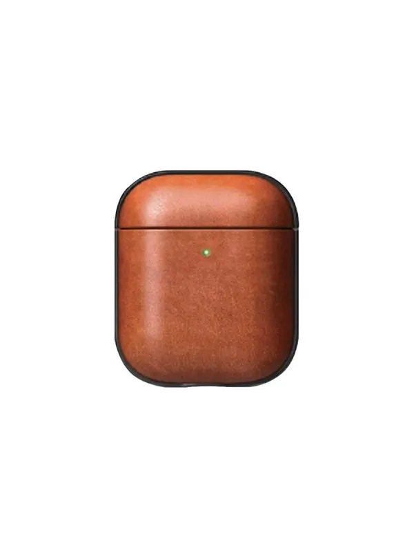 Journey Leather case for your Airpods - Tan
