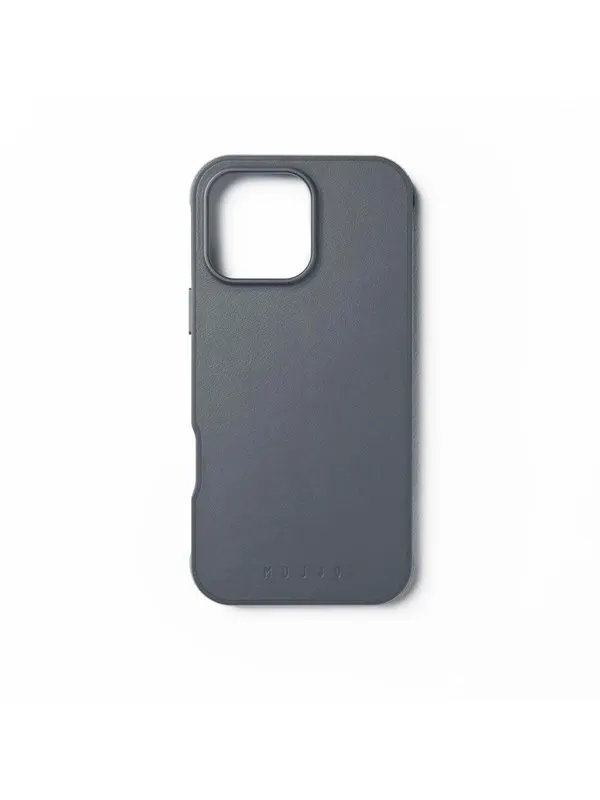 Mujjo Shield Case for iPhone 16 Pro Max - Steel Blue