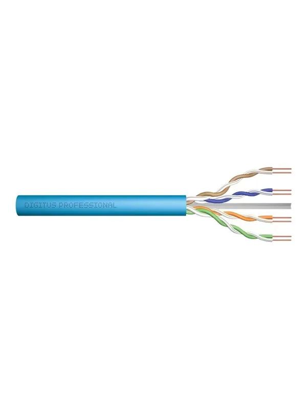 DIGITUS bulk cable - 305 m - light blue RAL 5012 - Blå - 305m