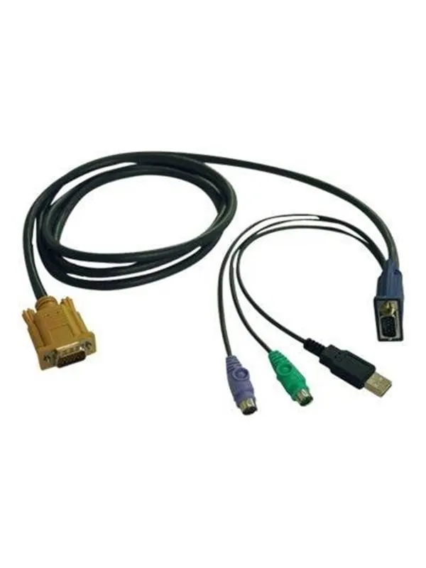 Tripp Lite 6ft USB / PS2 Cable Kit for KVM Switches B020-U08 / U16 &amp; B022-U16 6' - keyboard / video / mouse (KVM) cable - 1.8 m