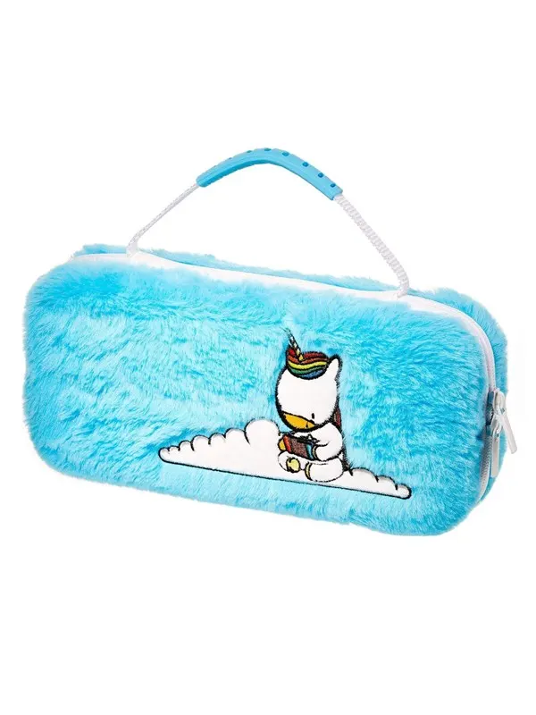 Numskull Unicorn Blue Fluffy - Miscellaneous Bag - Nintendo Switch