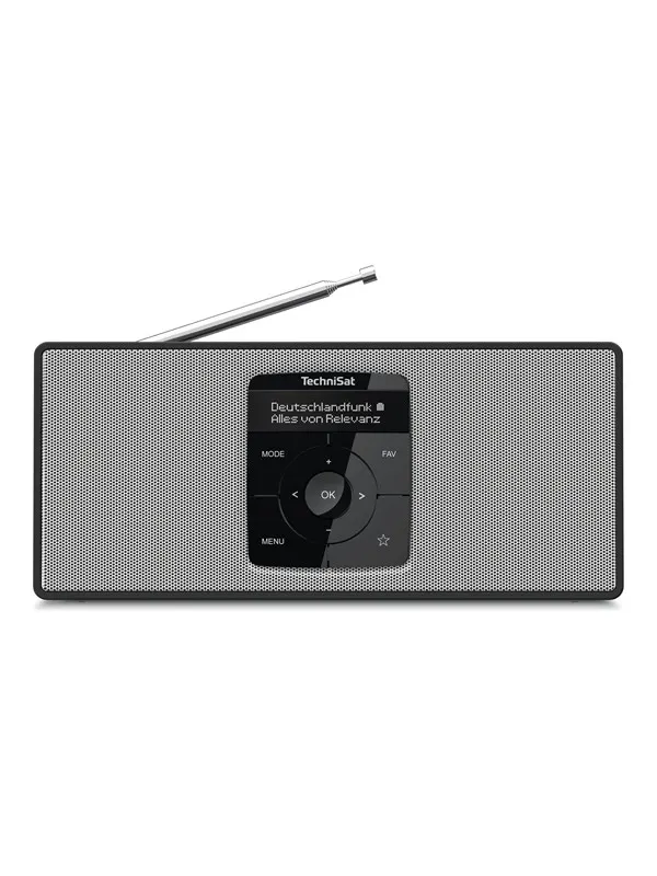 TechniSat DigitRadio 2 S - DAB+ radio - Vit