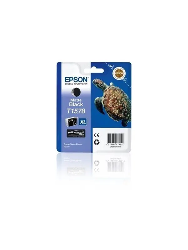 Epson T1578 - XL - matte black - original - ink cartridge