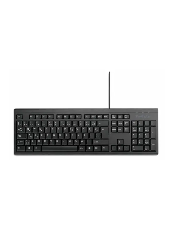 Kensington KB100 EQ - Tangentbord - Svart