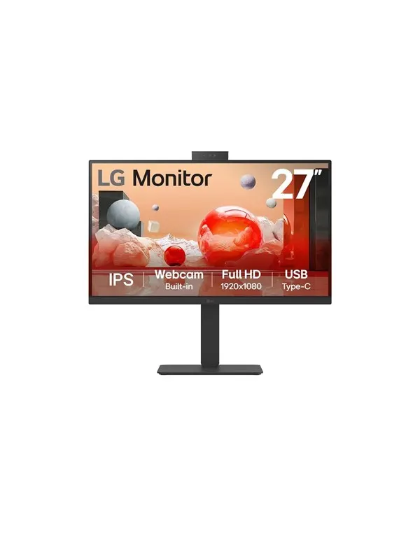 27" LG 27BA850-B - 1920x1080 (FHD) - 100Hz - IPS - 90W USB-C