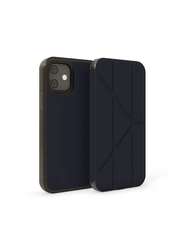 Pipetto Origami Folio for iPhone 12 Pro Max - Black