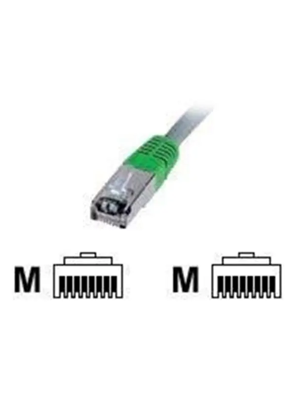 DIGITUS Premium - crossover cable - 2 m - grey - Grå - 2m