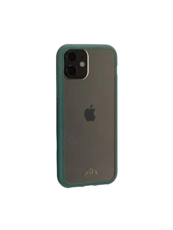 Pela Clear - iPhone 11 case - Green