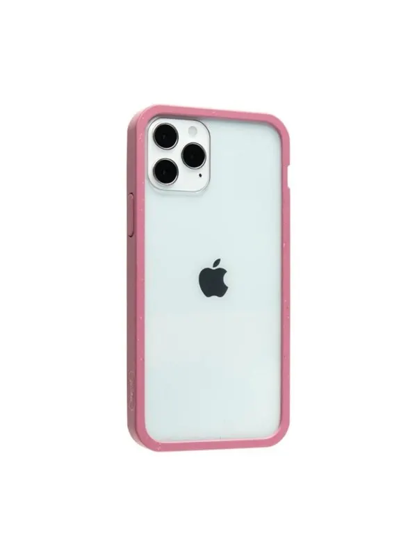 Pela Clear - iPhone 12/12 Pro case - Cassis