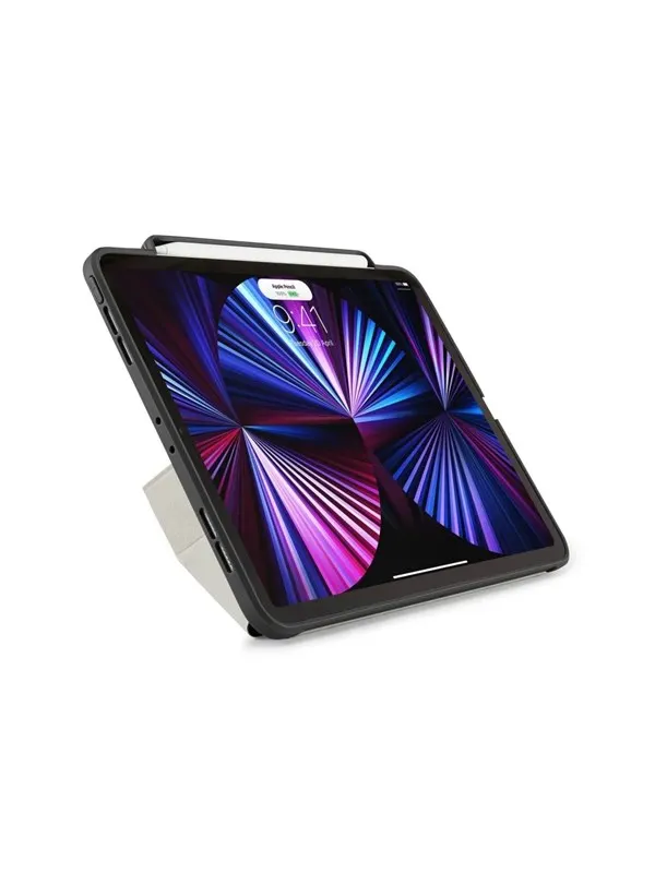 Pipetto iPad Pro 11" (2021) Origami No3 Pencil Case - Black