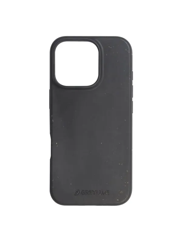 GreyLime iPhone 16 Pro Biodegradable Cover Black