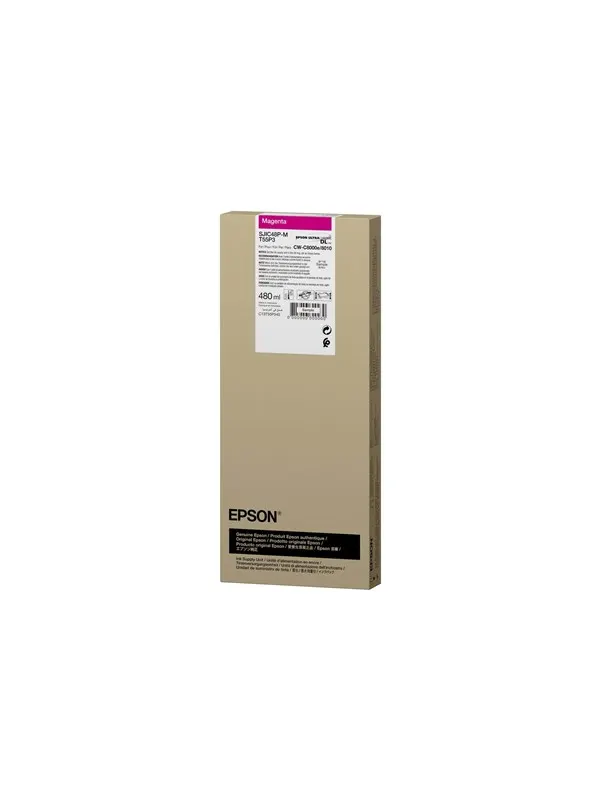 Epson T55P3 - magenta - original - ink pack