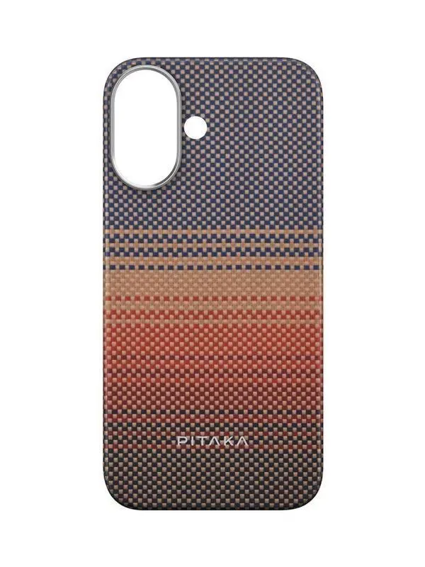PITAKA Tactile Woven Case Sunset - iPhone 16