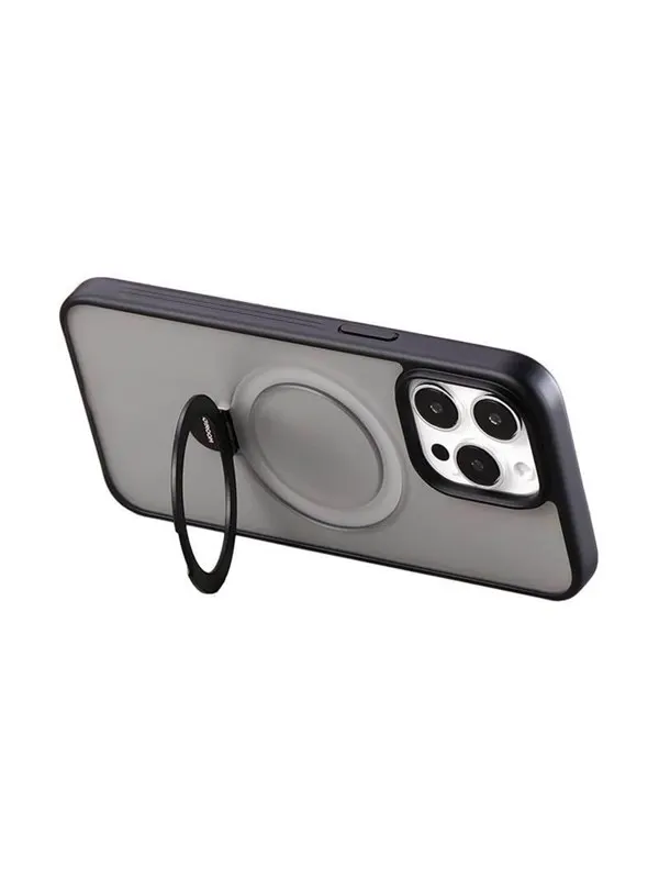 Joyroom Magnetic protective phone case JR-BP004 for iPhone 15 Pro Max (black)