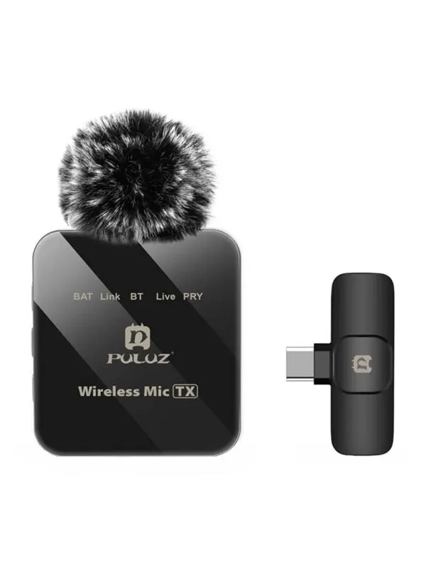 Puluz Wireless Lavalier Microphone PU648B (USB-C)