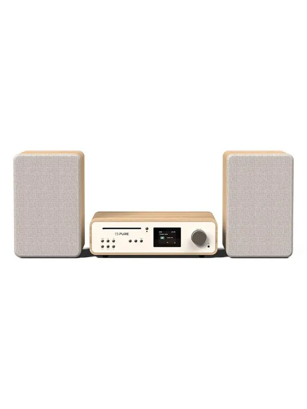 PURE Classic Stereo - White/Oak