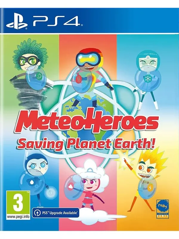 Meteoheroes: Saving Planet Earth! - Sony PlayStation 4 - Plattformsspelare