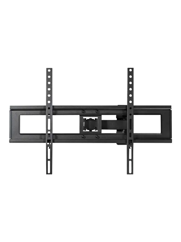 Nedis TVWM1450BK bracket - full-motion - for TV - black - Max 35 kg - recommended for 70"