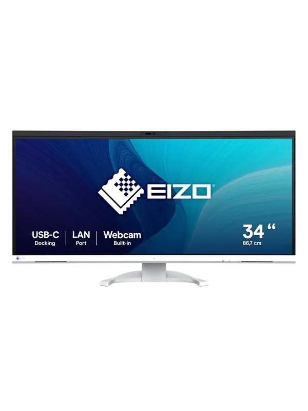 34" EIZO FlexScan EV3450XC - 3440x1440 (UWQHD) - IPS - 94W USB-C