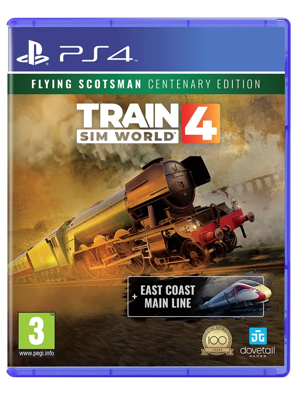 Train Sim World 4 Centenary Edition - Flying Scotsman - Sony PlayStation 4 - Simulering