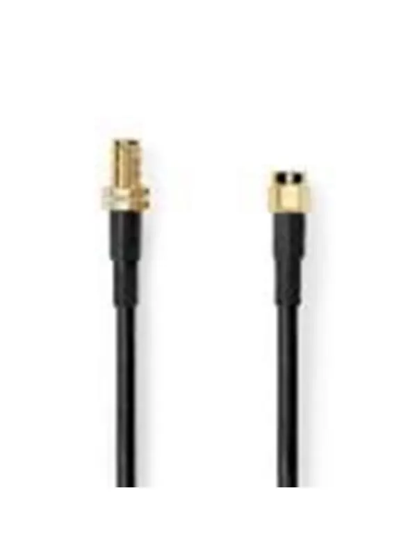 Nedis SMA Cable | SMA Male | SMA Female | Gold Plated | 50 Ohm