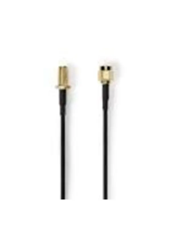 Nedis SMA Cable | RP SMA Male | RP SMA Female | Gold Plated | 50 Ohm