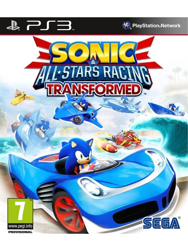 Sonic &amp; All-Stars Racing Transformed - Sony PlayStation 3 - Racing
