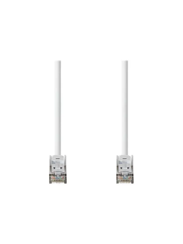 Nedis patch cable - 15 cm - white - Vit - 0.1m
