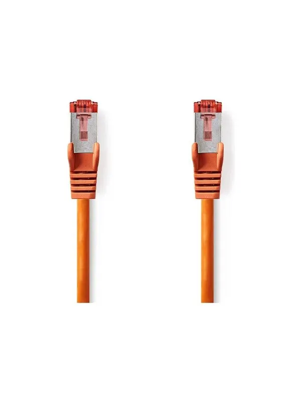 Nedis CCGL85221OG100 networking cable - Orange - 10m
