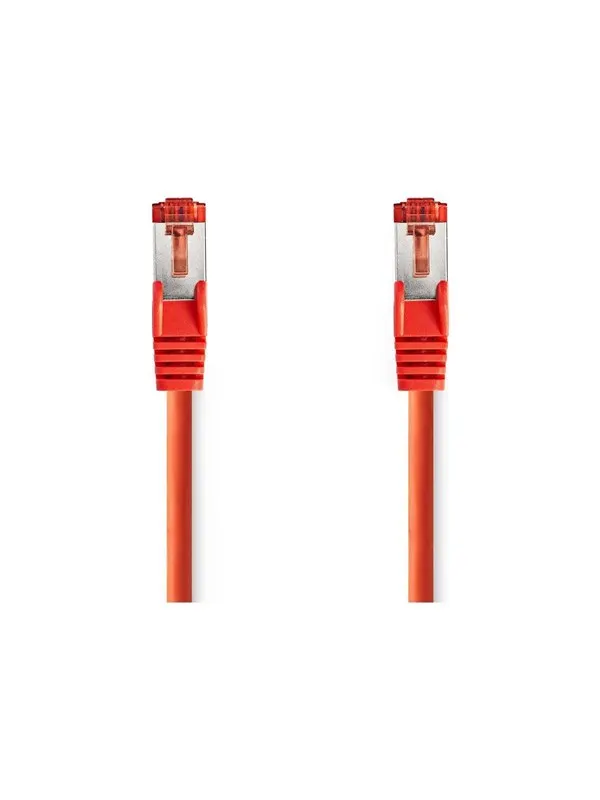 Nedis CCGL85221RD100 networking cable - Röd - 10m