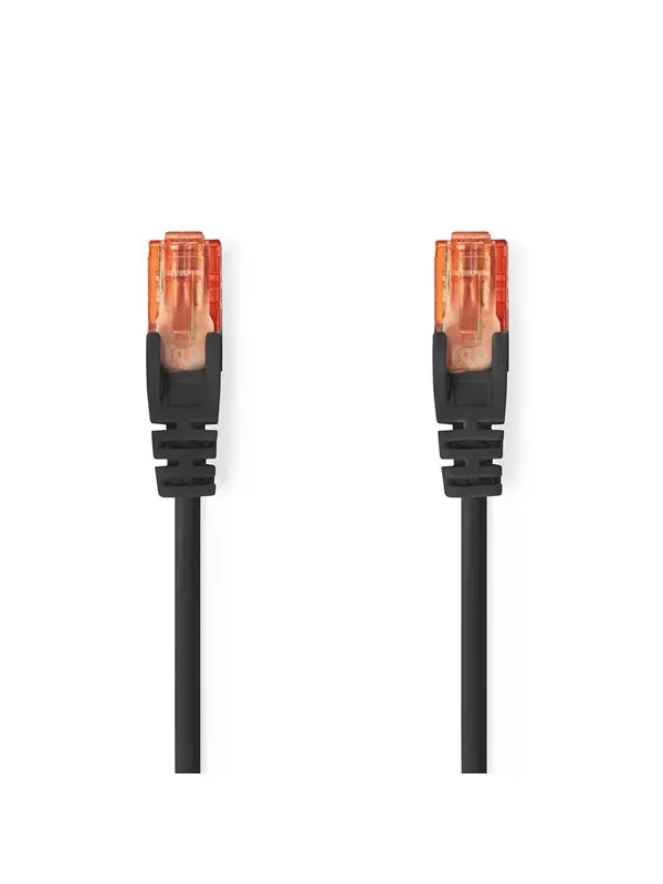 Nedis CCGL85200BK50 networking cable - Svart - 5m