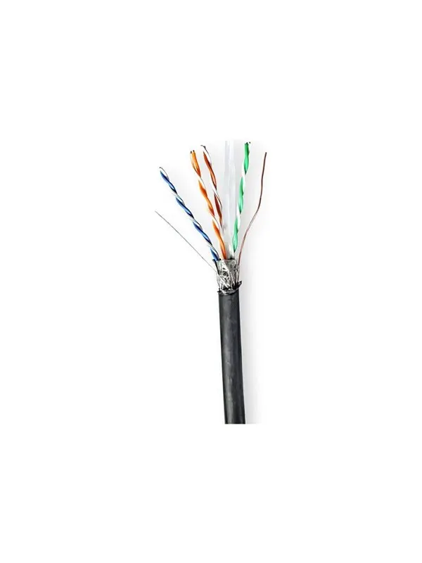 Nedis CCBG8598BK100S networking cable - Svart - 100m