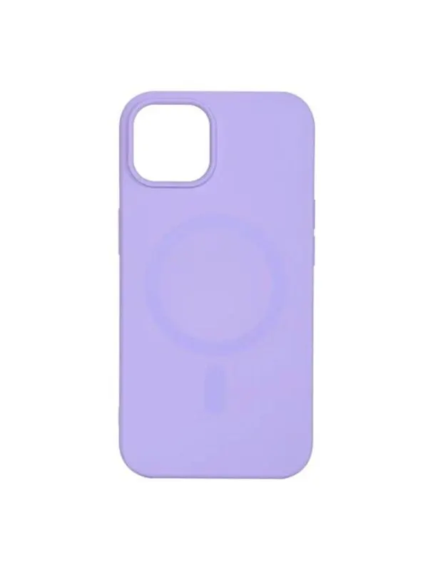 Essentials iPhone 13/14 Silicone Mag Back Cover - Purple