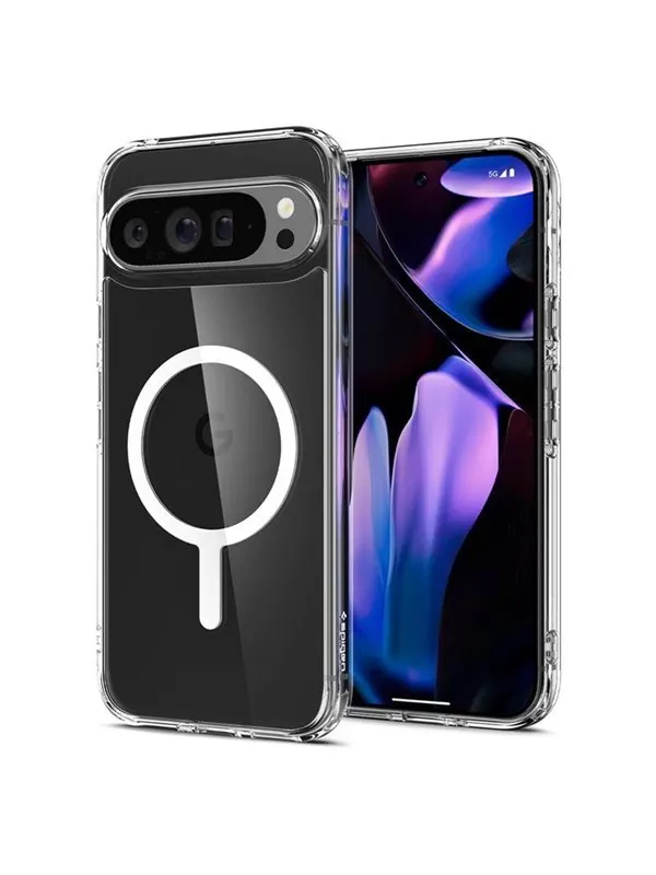 Spigen Ultra Hybrid OneTap Metal Ring MagSafe - white - Google Pixel 9 Pro XL