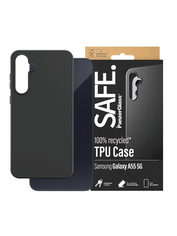 SAFE by PanzerGlass TPU Case Samsung Galaxy A55 5G | Black