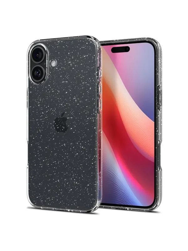 Spigen Liquid Crystal Glitter - crystal quartz - iPhone 16