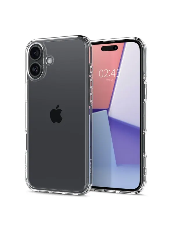 Spigen Crystal Hybrid - Crystal Clear - iPhone 16