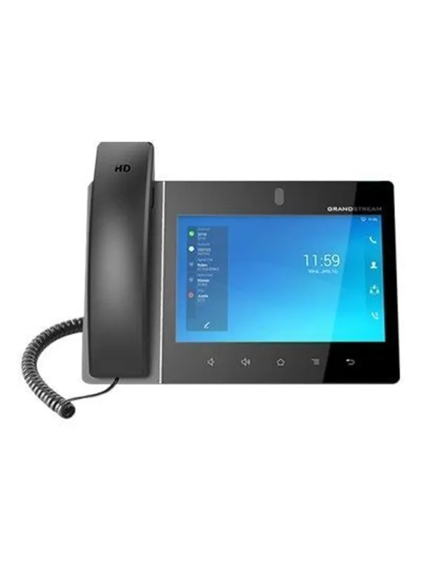 Grandstream GXV3480 - IP video phone - with digital camera Bluetooth interface - 12-way call capability